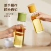 Glass oil pot automatic opening and closing seasoning jar combination set, kitchen household soy sauce and vinegar seasoning bottle and oil jar storage Application Scenario